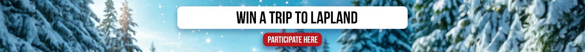 Give the correct answer in the quiz and take part for a reward! Excursion for two to Lapland!!
