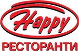 happy restaurant logo