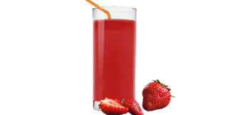 Strawberry freshly squeezed juice 250 ml