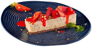 Протеинов кейк с ягоди