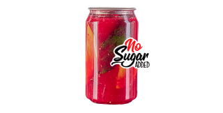 Лимонада с манго, малина и драконов плод