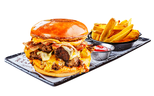 black angus burger | meals | happy delivery