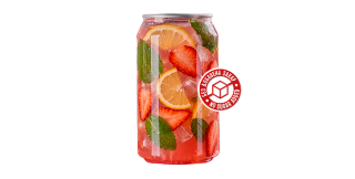 Лимонада с бъз и ягода