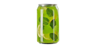 Kiwi, coconut and aloe vera lemonade