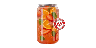 Лимонад с клубникой