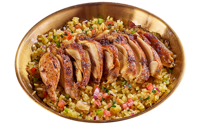 HOMEMADE ROASTED CHICKEN WITH OVEN-BAKED RICE