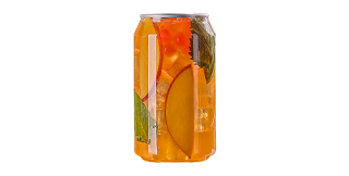 Peach and aloe vera lemonade