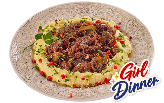 SLOW-COOKED BEEF
