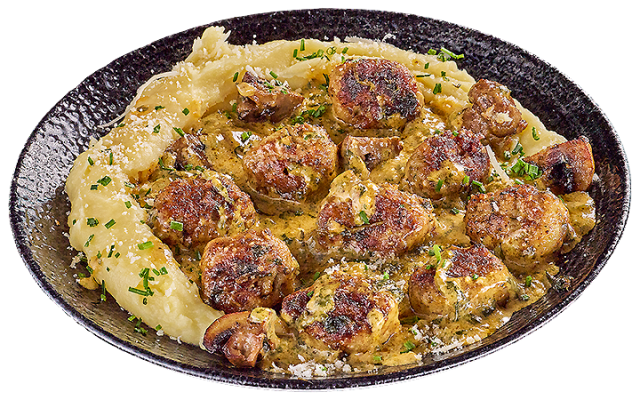 MEATBALLS WITH FRENCH BUTTER SAUCE