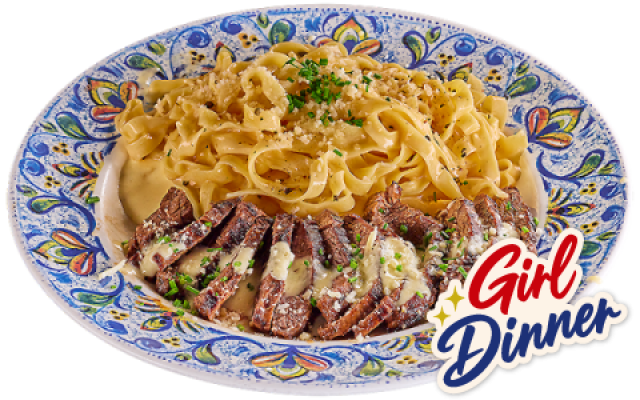 FETTUCCINE WITH BEEF