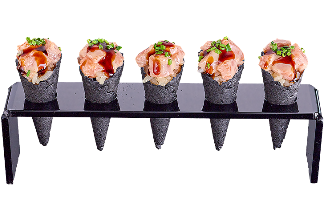 SALMON SUSHI SHOT 5 PCS