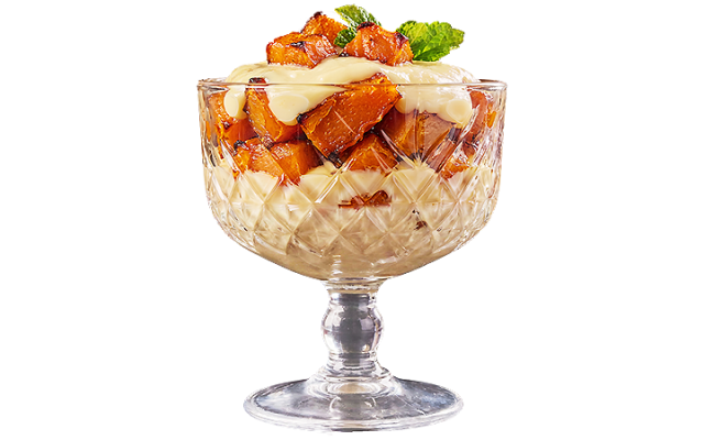 ROASTED PUMPKIN WITH MASCARPONE