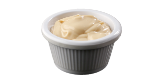 Soy-garlic mayonnaise